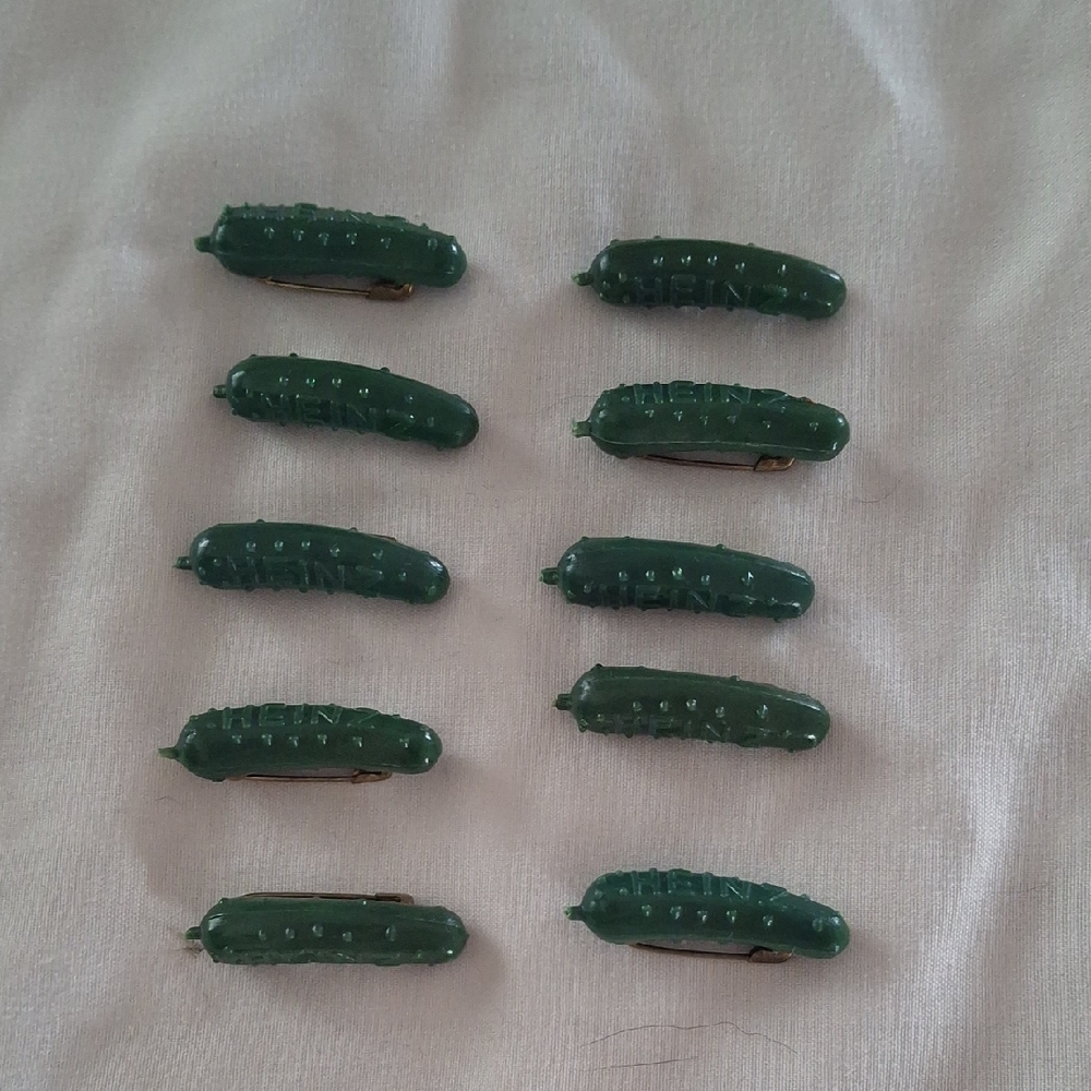 Heinz Pickle Pins From The Worlds Fair